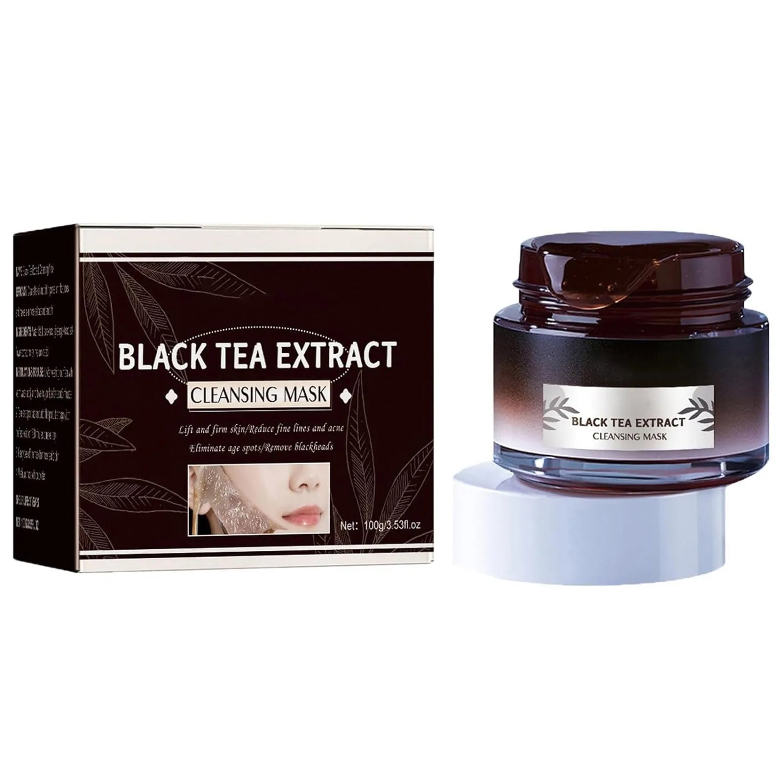 BlackTeaMask™ | Hydrateert & Reinigt