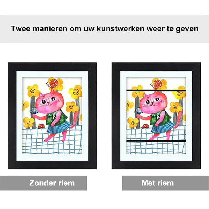 KidsCraftFrame™ | Geef Herinneringen een Blijvend Podium
