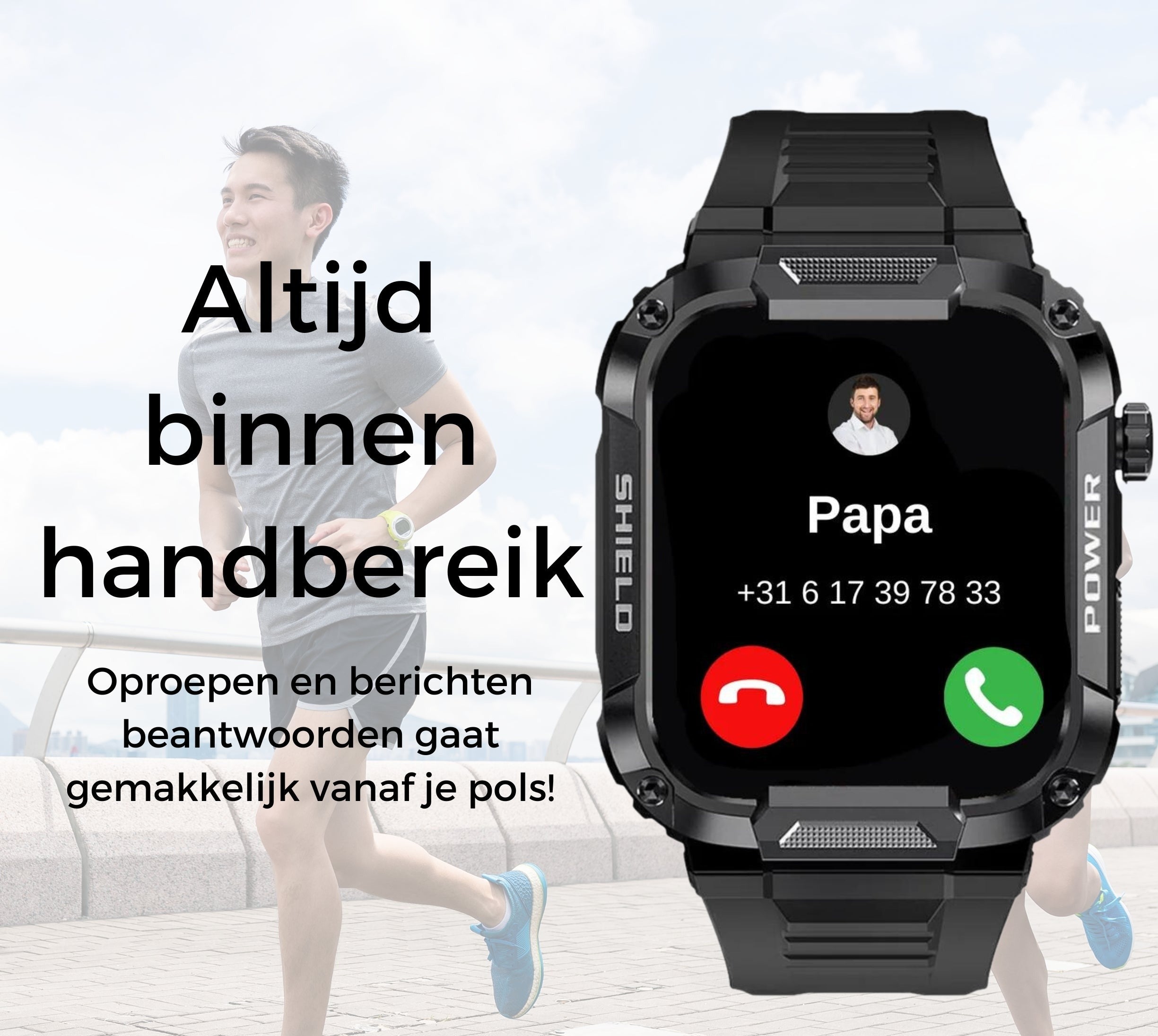 IronLink™ | De onverwoestbare smartwatch