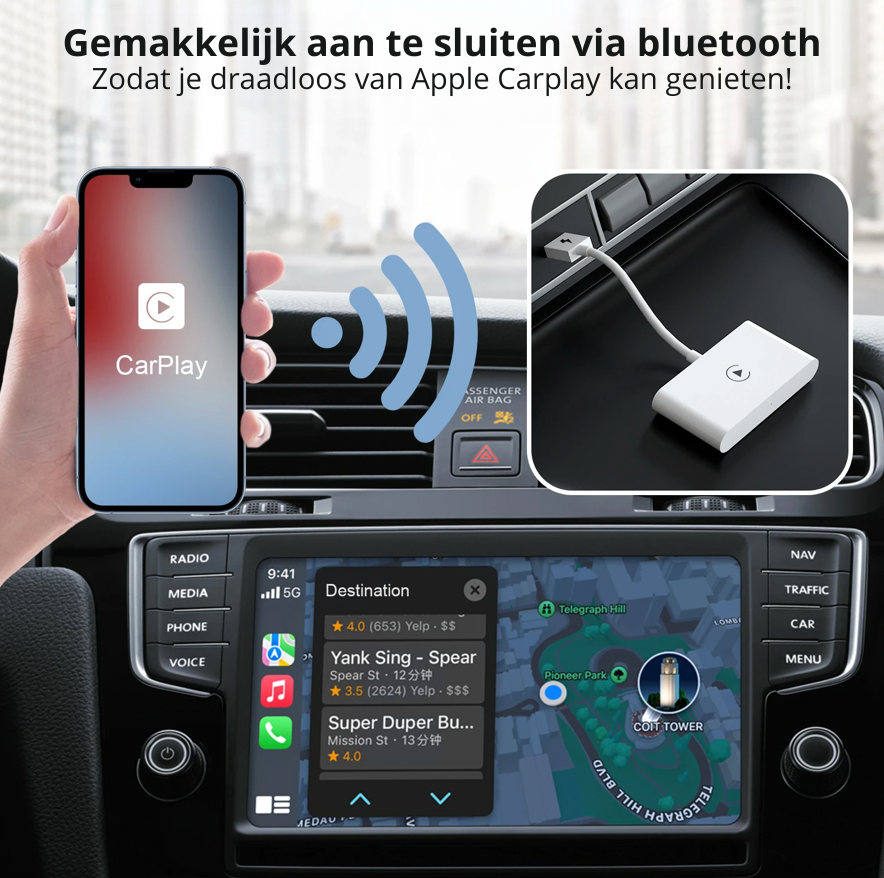 SmartNavi™ | Geschikt voor elke auto!