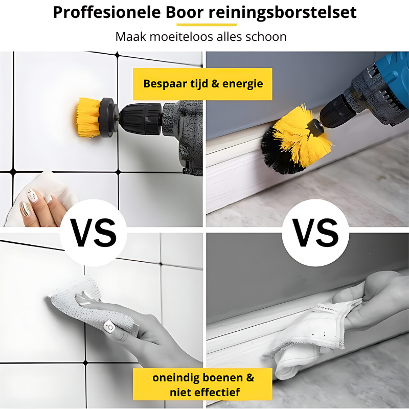 PowerScrub™ | Krijg elk plekje schoon!