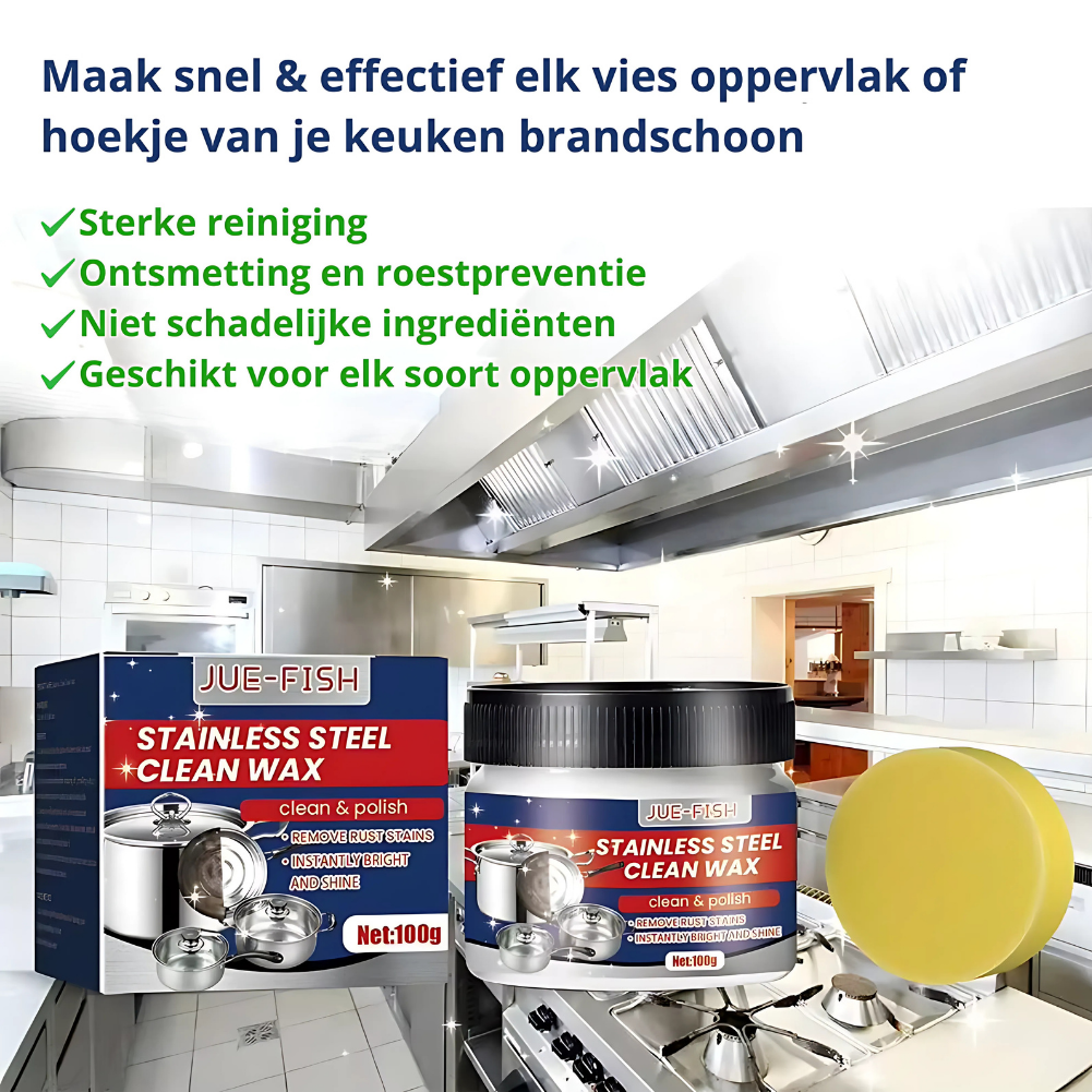 SteelShine™ | Laat metaal weer stralen!