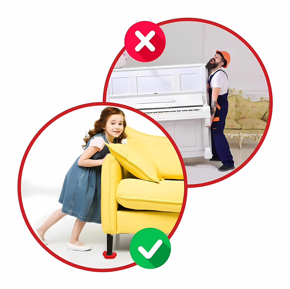 EasyMover™ | Verplaats zware meubels moeiteloos!
