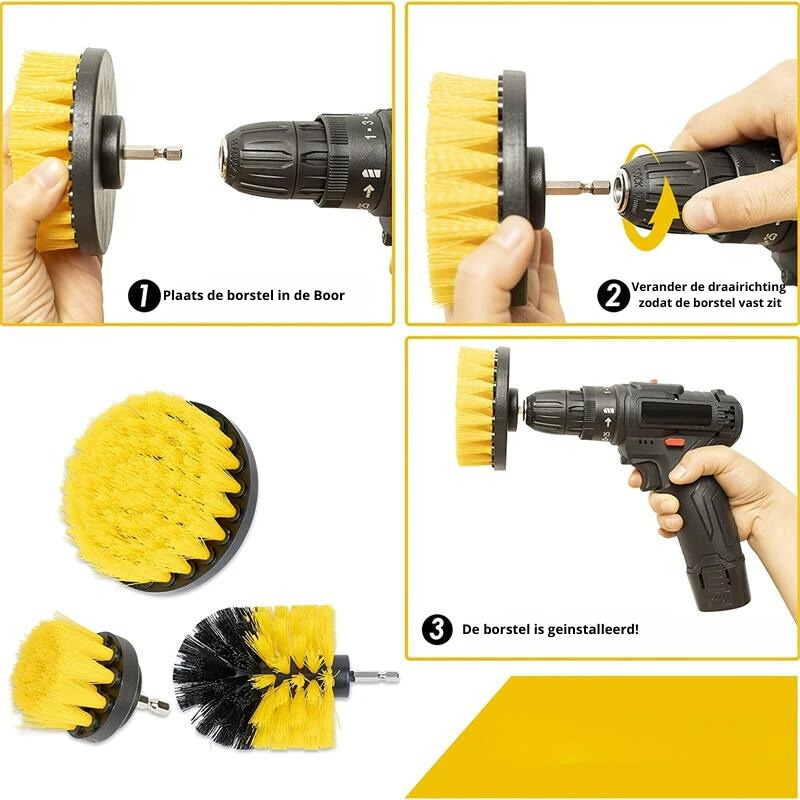 PowerScrub™ | Krijg elk plekje schoon!