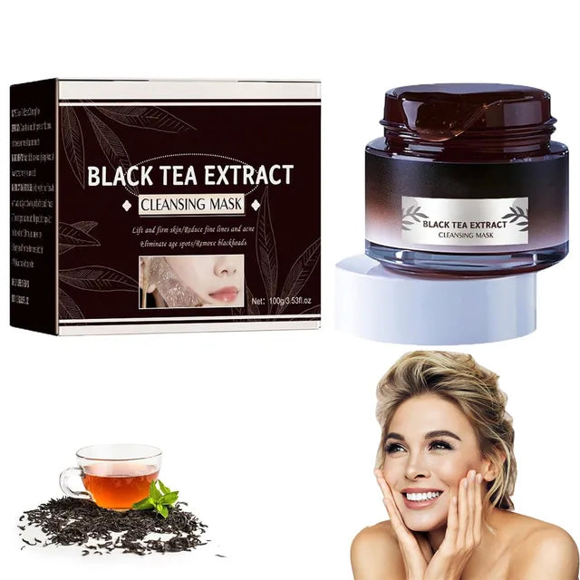 BlackTeaMask™ | Hydrateert & Reinigt
