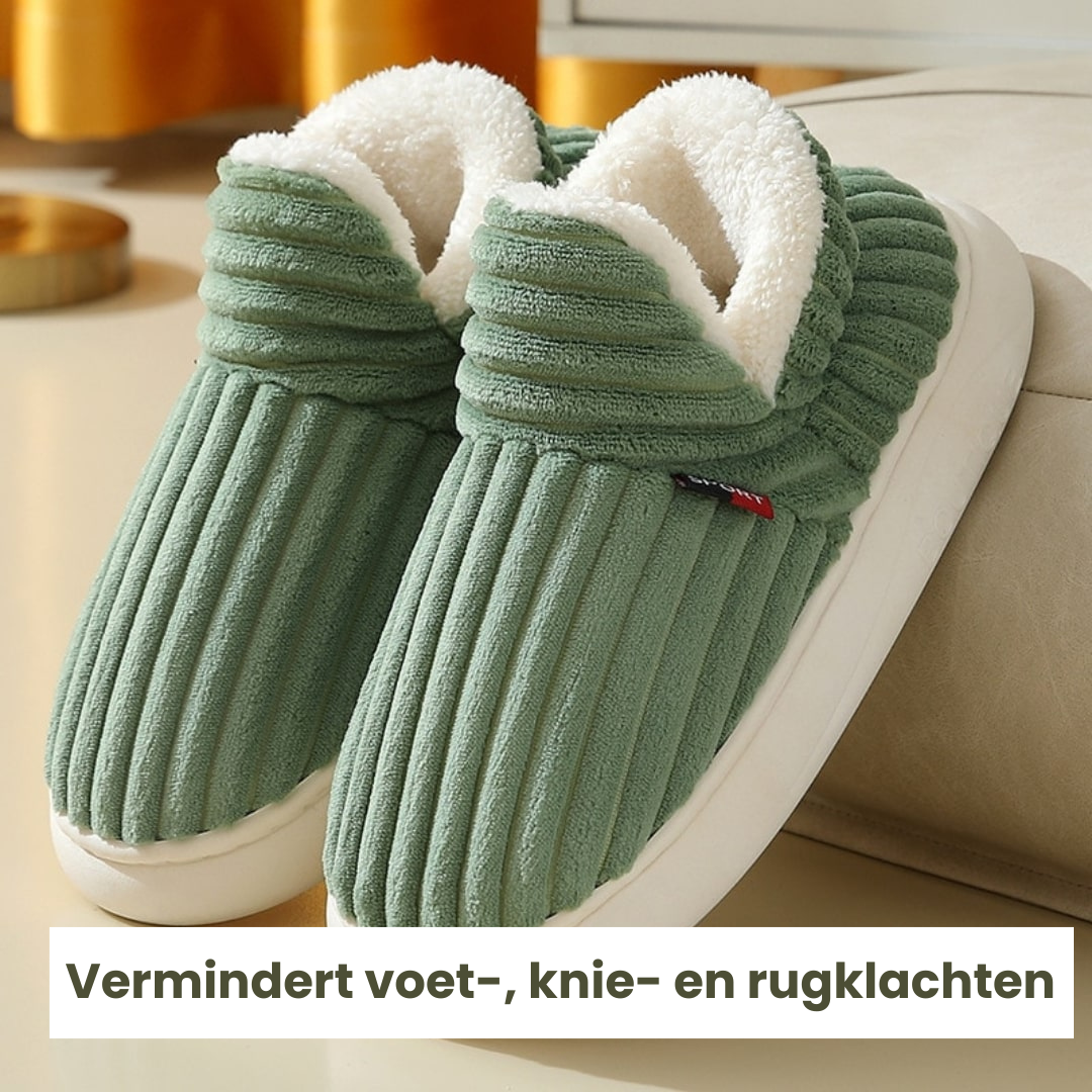 CozyWalks™ | Therapeutische Fleece Winter Sloffen