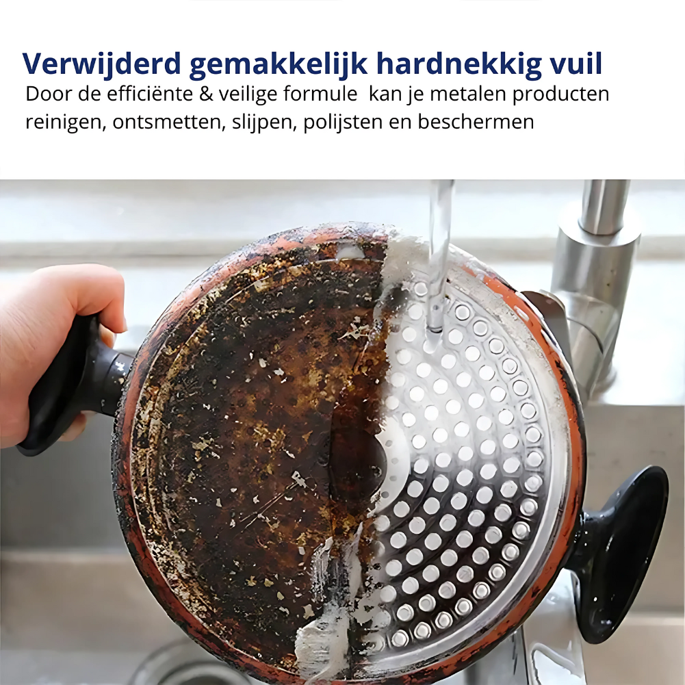 SteelShine™ | Laat metaal weer stralen!