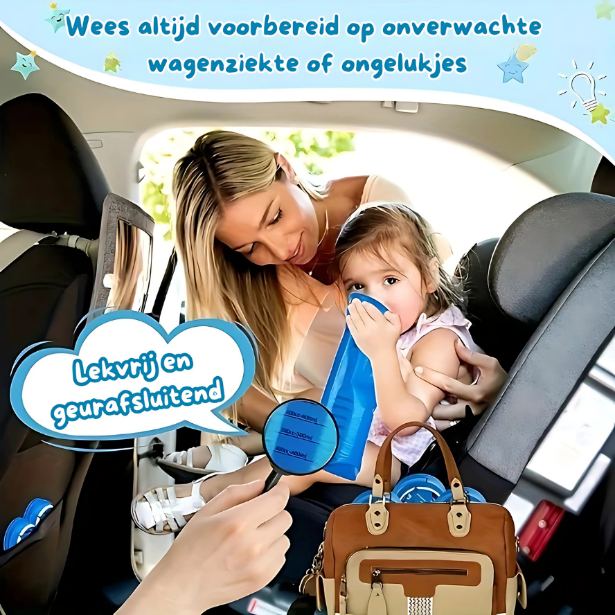 EasyPuke™ | Altijd voorbereid op misselijkheid!
