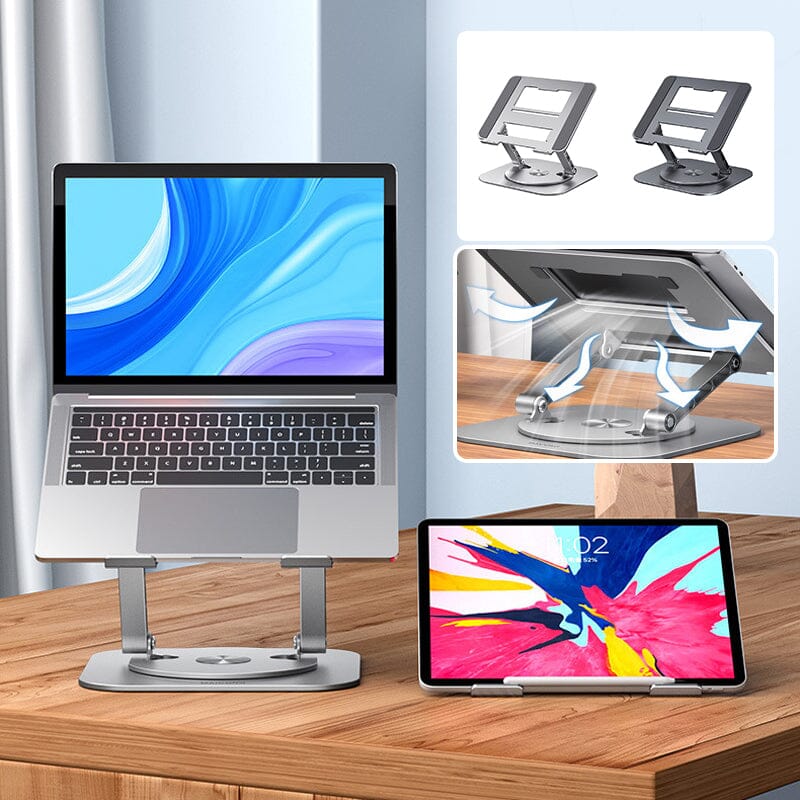 FlexiStand™- Roterende Aluminium Laptop Tablet Standaard