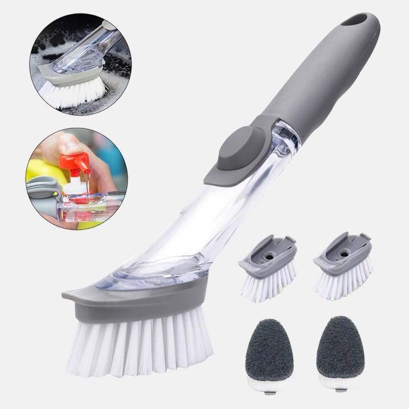 KitchClean Pro™ | De perfecte Schoonmaak Borstel