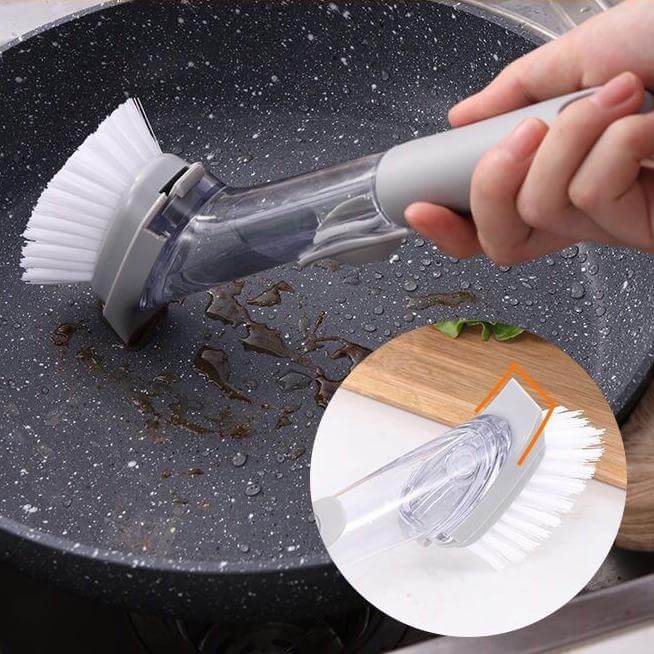 KitchClean Pro™ | De perfecte Schoonmaak Borstel