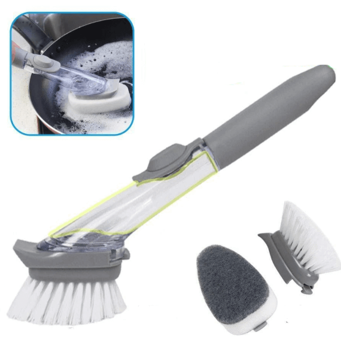 KitchClean Pro™ | De perfecte Schoonmaak Borstel